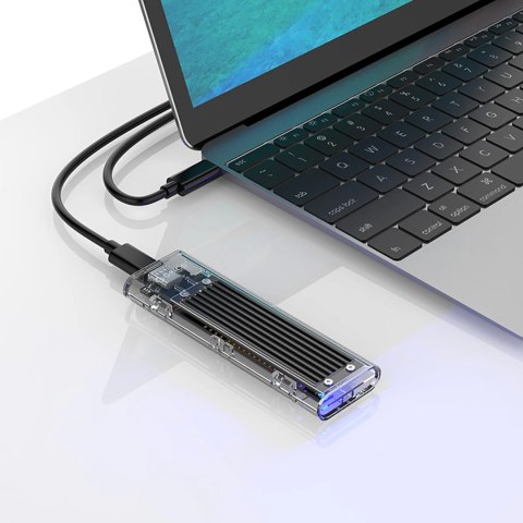 Kieszeń dyskowa Orico TCM2-C3 M.2 NVME na USB-C 10Gb/s - czarna