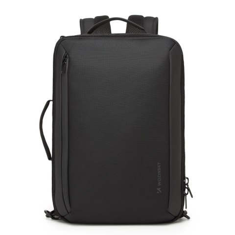 Plecak/torba Wozinsky Premium na laptopa 15,6'' z paskiem - czarny