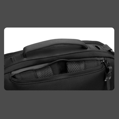 Plecak/torba Wozinsky Premium na laptopa 15,6'' z paskiem - czarny