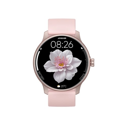 Smartwatch Joyroom Classis Series JR-FC1 z funkcją odbierania połączeń / ochroną IP68 - różowy