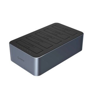 Stacja dokująca Orico 6656C3-C na 5 dysków z funkcją klonowania offline 2,5"/3,5" SATA HDD/SSD - szara