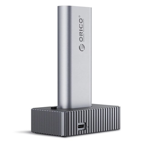 Stacja dokująca Orico IT18C3 na dysk M.2 NVMe/SATA - szara Stacja dokująca Orico IT18C3 na dysk M.2 NVMe/SATA - szara