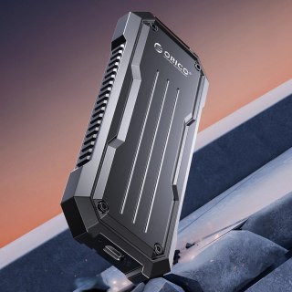 Wzmocniona kieszeń dyskowa Orico OXS2C3-G2 M.2 NVMe/SATA SSD USB-C 3.2 taktyczna - szara