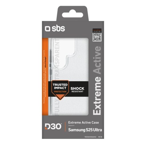 Etui SBS D3O do Samsung Galaxy S25 Ultra - przezroczyste Etui SBS D3O do Samsung Galaxy S25 Ultra - przezroczyste