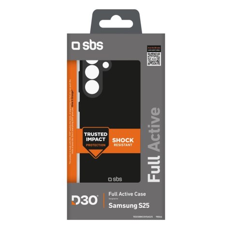 Etui SBS D3O do Samsung Galaxy S25 - czarne Etui SBS D3O do Samsung Galaxy S25 - czarne