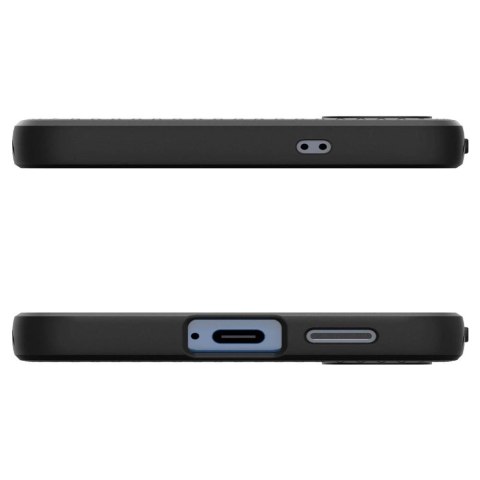 Etui Spigen Liquid Air na Samsung Galaxy S25+ - czarne-matowe