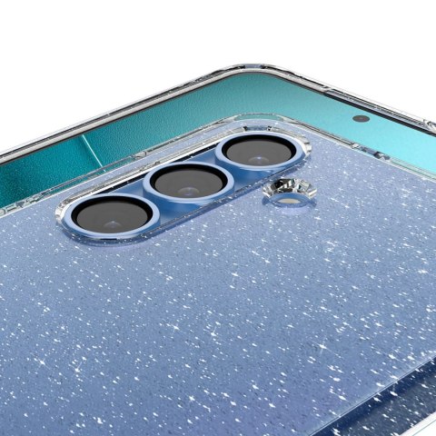 Etui Spigen Liquid Crystal na Samsung Galaxy S25 - brokatowo-przezroczyste