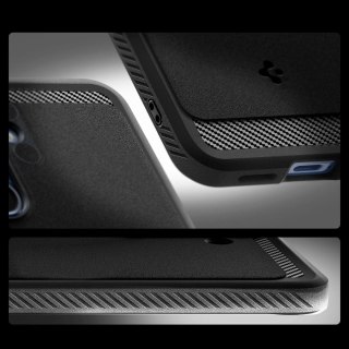 Etui Spigen Rugged Armor Mag MagSafe na Samsung Galaxy S25 - czarny-mat