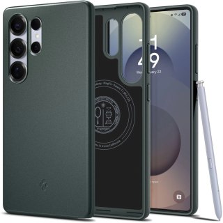 Etui Spigen Thin Fit Mag na Samsung Galaxy S25 Ultra - zielone