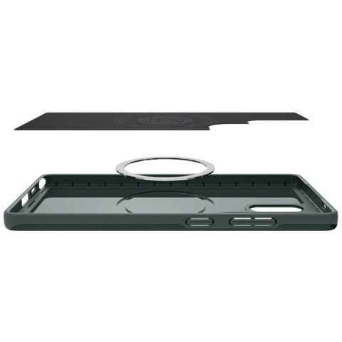 Etui Spigen Thin Fit Mag na Samsung Galaxy S25 Ultra - zielone