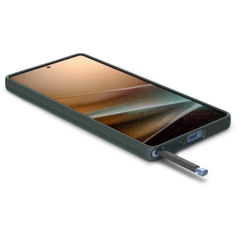 Etui Spigen Thin Fit Mag na Samsung Galaxy S25 Ultra - zielone