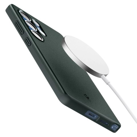 Etui Spigen Thin Fit Mag na Samsung Galaxy S25 Ultra - zielone