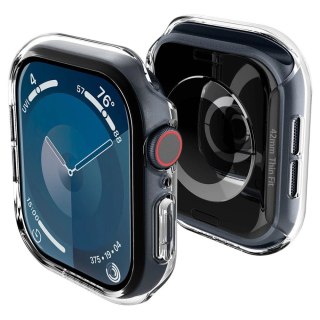 Etui Spigen Thin Fit na Apple Watch 10 42 mm - przezroczyste
