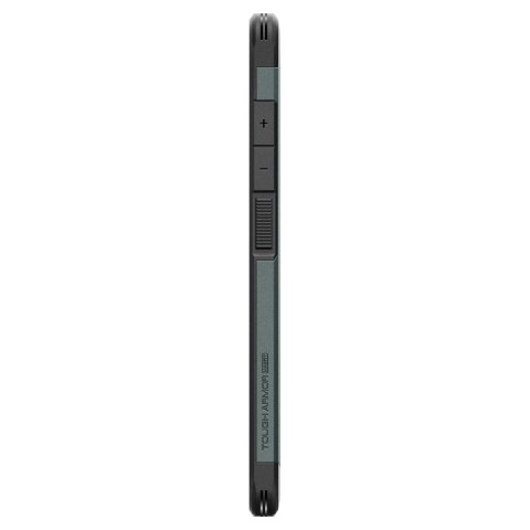 Etui Spigen Tough Armor MagSafe na Samsung Galaxy S25 Ultra - zielony