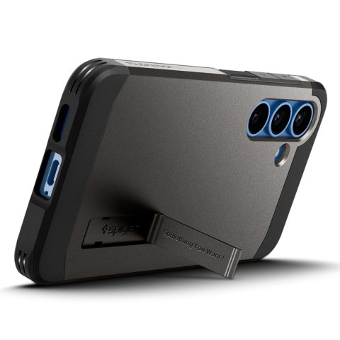 Etui Spigen Tough Armor MagSafe na Samsung Galaxy S25+ - szare