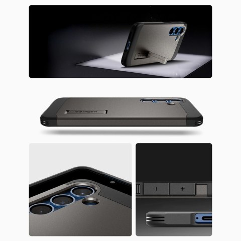 Etui Spigen Tough Armor MagSafe na Samsung Galaxy S25+ - szare