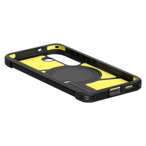 Etui Spigen Tough Armor MagSafe na Samsung Galaxy S25+ - zielone