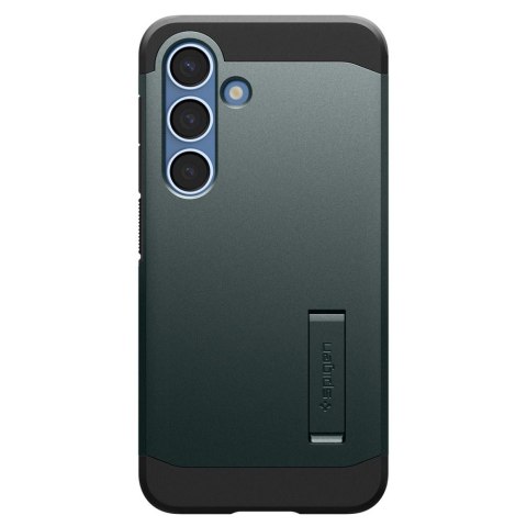 Etui Spigen Tough Armor MagSafe na Samsung Galaxy S25+ - zielone