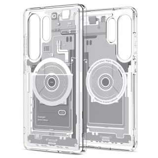 Etui Spigen Ultra Hybrid Mag na Samsung Galaxy S25 Ultra Zero One - białe