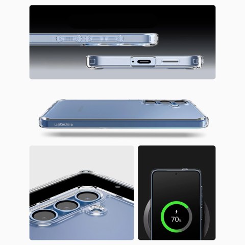 Etui Spigen Ultra Hybrid na Samsung Galaxy S25+ - przezroczyste Etui Spigen Ultra Hybrid na Samsung Galaxy S25+ - przezroczyste