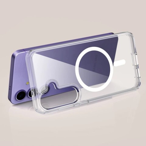 Etui Tech-Protect FlexAir Hybrid MagSafe na Samsung Galaxy S25+ - przezroczyste Etui Tech-Protect FlexAir Hybrid MagSafe na Samsung Galaxy S25+ - przezroczyste