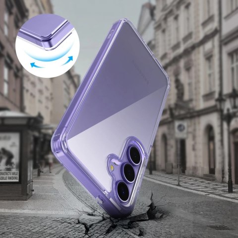 Etui Tech-Protect Flexair Hybrid na Samsung Galaxy S25 - przezroczyste Etui Tech-Protect Flexair Hybrid na Samsung Galaxy S25 - przezroczyste
