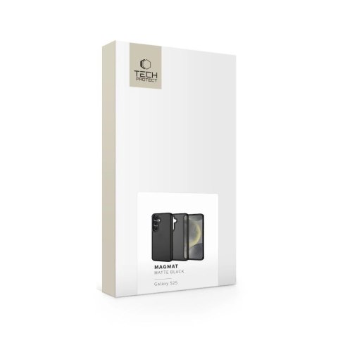 Etui Tech-Protect MagMat na Samsung Galaxy S25 - czarne Etui Tech-Protect MagMat na Samsung Galaxy S25 - czarne