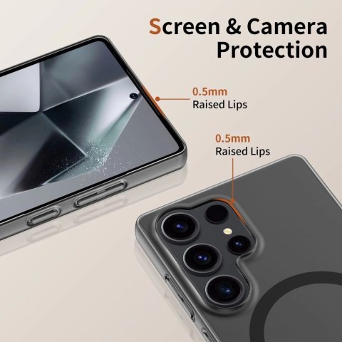 Etui Tech-Protect MagSlim MagSafe na Samsung Galaxy S25 Ultra - czarne Etui Tech-Protect MagSlim MagSafe na Samsung Galaxy S25 Ultra - czarne