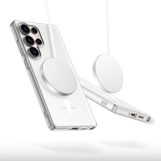 Etui Tech-Protect MagSlim MagSafe na Samsung Galaxy S25 Ultra - przezroczysty
