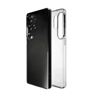 Etui silikonowe Puro 03 Nude do Samsung Galaxy S25 Ultra - przezroczyste