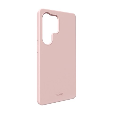 Etui silikonowe Puro Icon do Samsung Galaxy S25 Ultra - różowe Etui silikonowe Puro Icon do Samsung Galaxy S25 Ultra - różowe