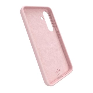 Etui silikonowe Puro Icon do Samsung Galaxy S25 - różowe