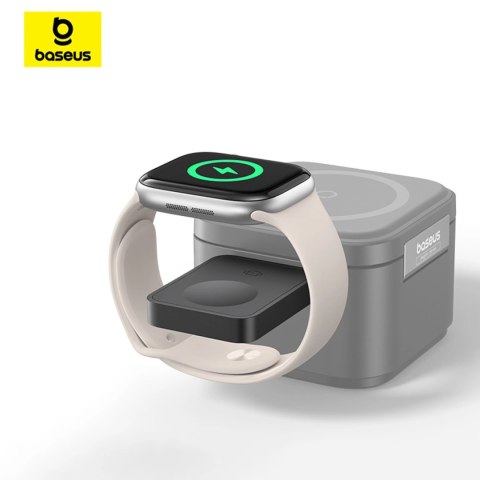 Ładowarka indukcyjna Baseus MagPro 2.5W magnetyczna do Apple Watch - czarna Ładowarka indukcyjna Baseus MagPro 2.5W magnetyczna do Apple Watch - czarna