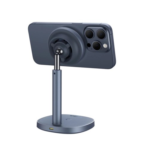 Ładowarka indukcyjna Baseus Orbit 2 Pro MagSafe Qi2 20W 2 w 1 z chłodzeniem - szara Ładowarka indukcyjna Baseus Orbit 2 Pro MagSafe Qi2 20W 2 w 1 z chłodzeniem - szara