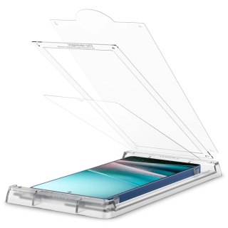 Szkło hybrydowe Spigen Elite Shield EZ FIT na Samsung Galaxy S25 Ultra - przezroczyste