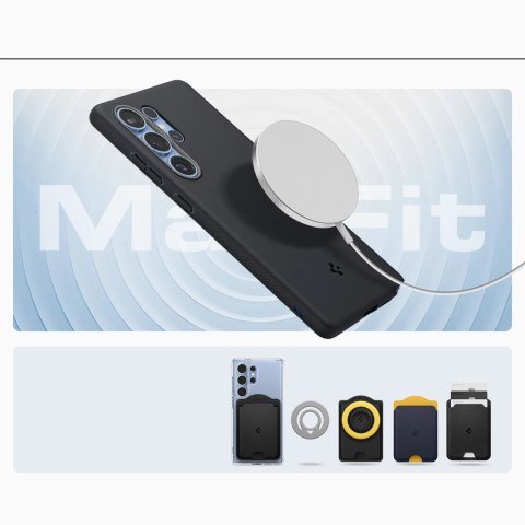 Etui Caseology Nano Pop na Samsung Galaxy S25 Ultra - czarne