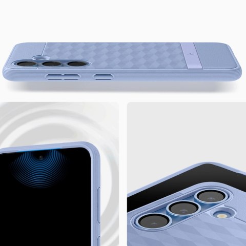 Etui Caseology Parallax Mag MagSafe Samsung Galaxy S25 - fioletowe