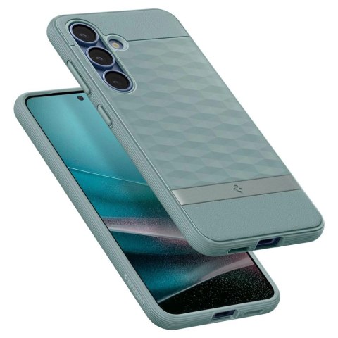 Etui Caseology Parallax Mag MagSafe Samsung Galaxy S25 - zielone