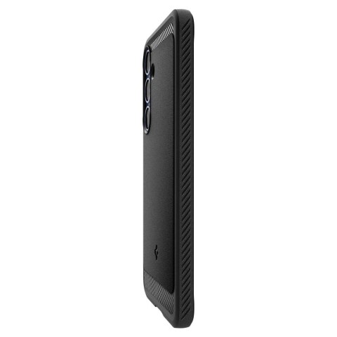 Etui Spigen Rugged Armor Mag MagSafe na Samsung Galaxy S25 - czarny-mat