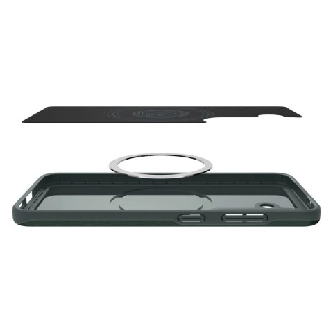 Etui Spigen Thin Fit Mag na Samsung Galaxy S25 - zielone