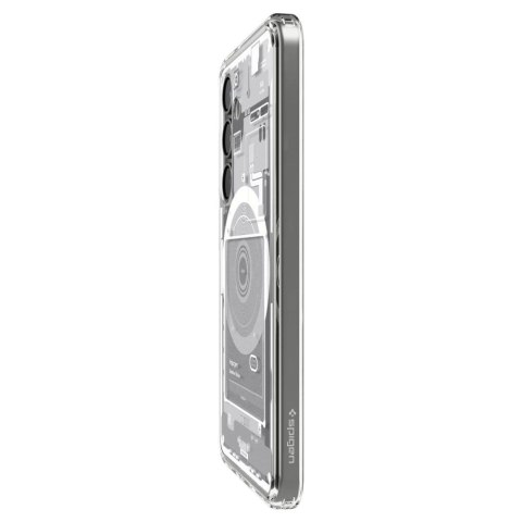 Etui Spigen Ultra Hybrid Mag na Samsung Galaxy S25 Zero One - białe