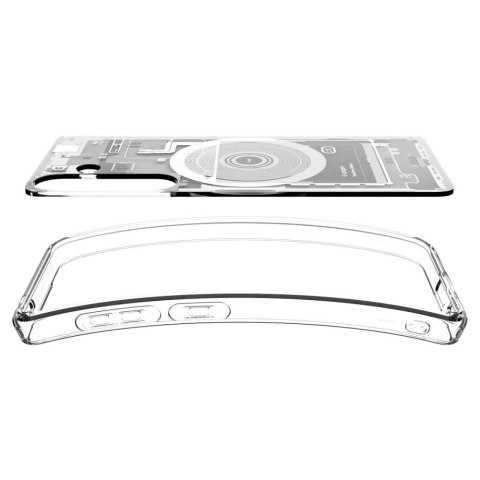 Etui Spigen Ultra Hybrid Mag na Samsung Galaxy S25 Zero One - białe