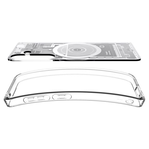 Etui Spigen Ultra Hybrid Mag na Samsung Galaxy S25 Zero One - białe