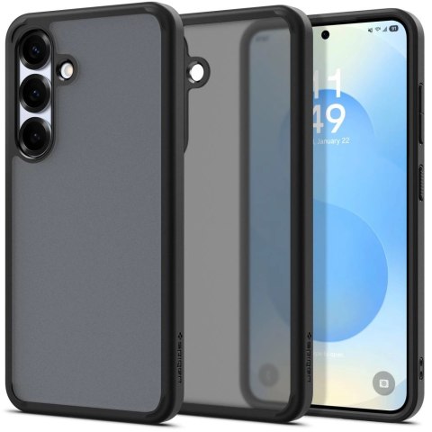Etui Spigen Ultra Hybrid na Samsung Galaxy S25 - czarne Etui Spigen Ultra Hybrid na Samsung Galaxy S25 - czarne