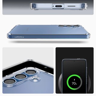 Etui Spigen Ultra Hybrid na Samsung Galaxy S25 - przezroczyste