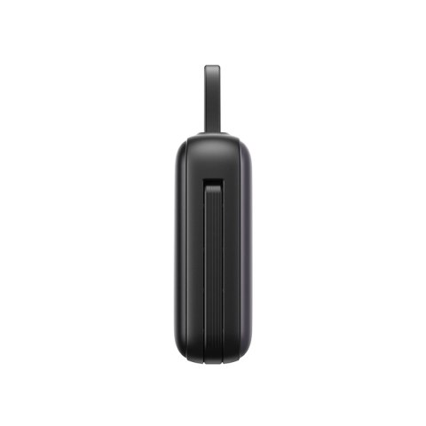 Powerbank Joyroom JR-PBF27 10000mAh 22.5W z wbudowanymi kablami USB-C i Lightning - czarny Powerbank Joyroom JR-PBF27 10000mAh 22.5W z wbudowanymi kablami USB-C i Lightning - czarny