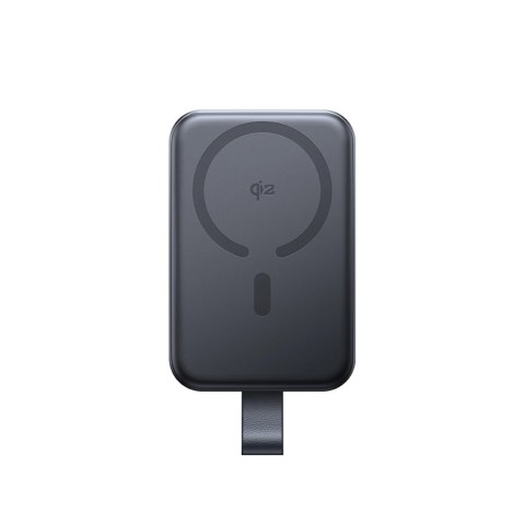 Powerbank Joyroom JR-PBM11 10000mAh 22.5W Qi2, kompatybilny z MagSafe, z podstawką - czarny Powerbank Joyroom JR-PBM11 10000mAh 22.5W Qi2, kompatybilny z MagSafe, z podstawką - czarny