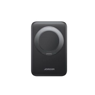 Powerbank Joyroom JR-PBM12 10000mAh 22.5W Qi2, kompatybilny z MagSafe, z podstawką w kształcie pierścienia - czarny