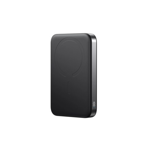 Powerbank Joyroom JR-PBM12 10000mAh 22.5W Qi2, kompatybilny z MagSafe, z podstawką w kształcie pierścienia - czarny Powerbank Joyroom JR-PBM12 10000mAh 22.5W Qi2, kompatybilny z MagSafe, z podstawką w kształcie pierścienia - czarny