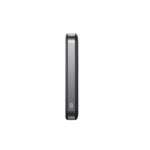 Powerbank Joyroom JR-PBM12 10000mAh 22.5W Qi2, kompatybilny z MagSafe, z podstawką w kształcie pierścienia - czarny Powerbank Joyroom JR-PBM12 10000mAh 22.5W Qi2, kompatybilny z MagSafe, z podstawką w kształcie pierścienia - czarny